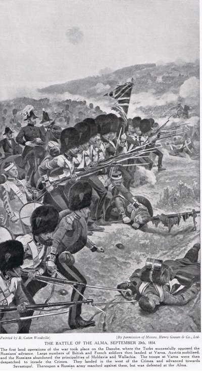La batalla de Alma de Richard Caton Woodville